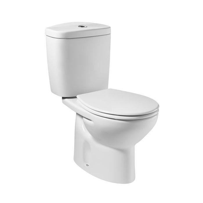Roca Laura push button cistern 1/2 White 