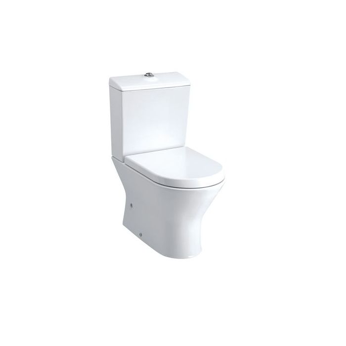 Roca Nexo close coupled toilet pan White 