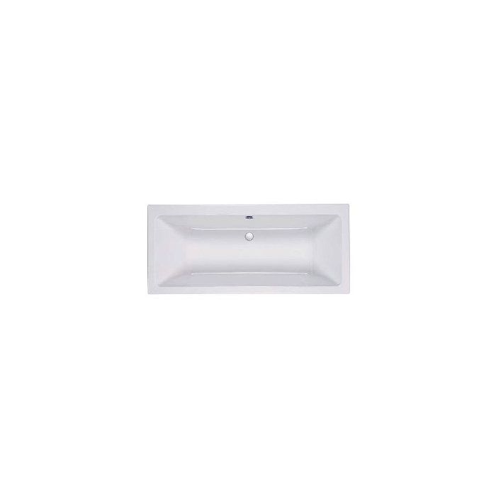 Roca The Gap no tap hole double ended bath 1700 x 700mm White 