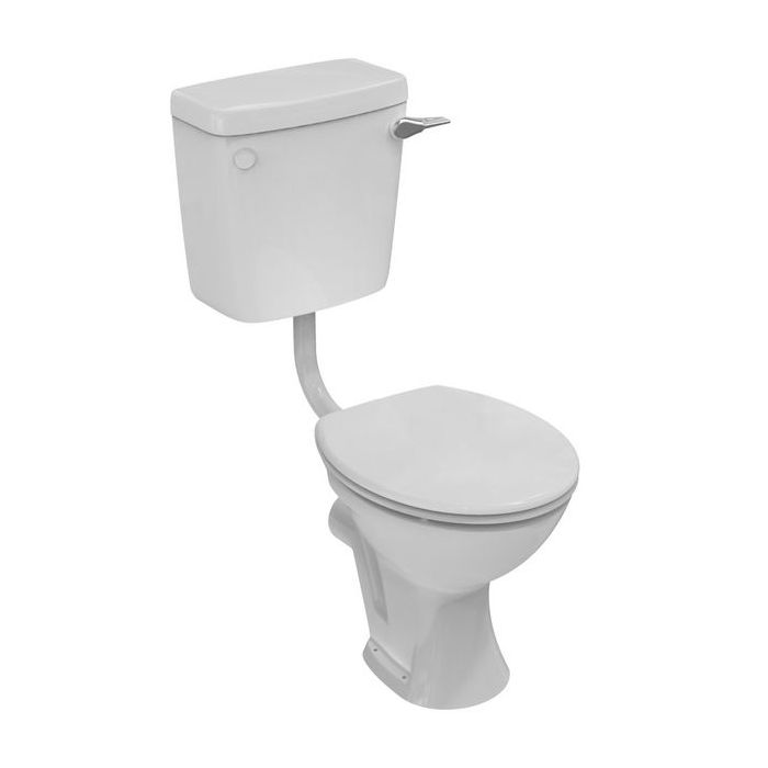 Ideal Standard Sandringham 21 low level cistern bottom inlet siphon flush 6ltr White 