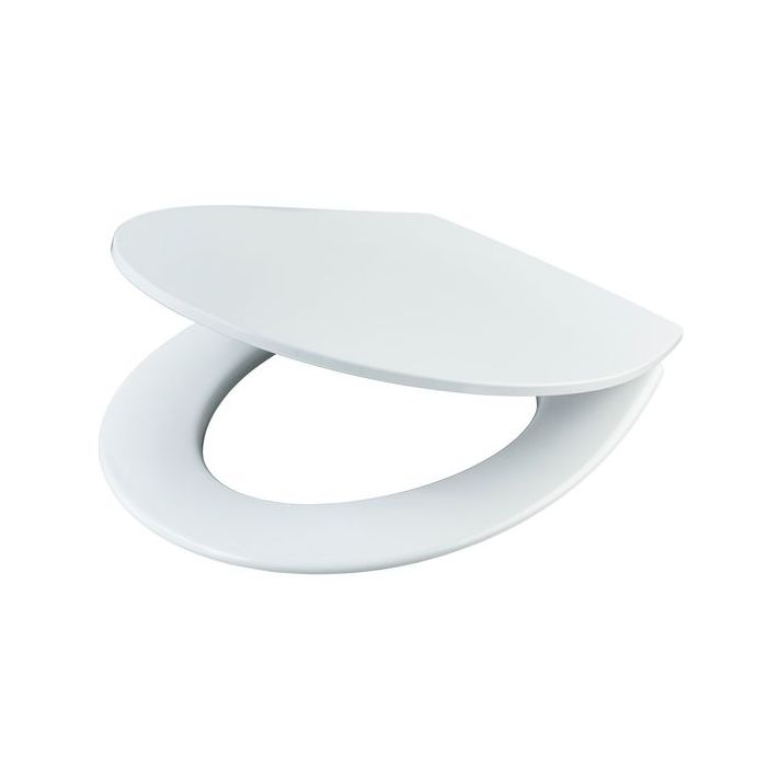 Ideal S21 UNI SEAT WH NO COVER SS HINGES