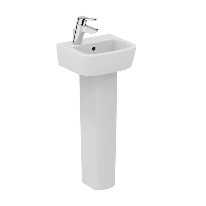 Ideal Standard Tempo one left hand tap hole handrinse basin 350mm White 