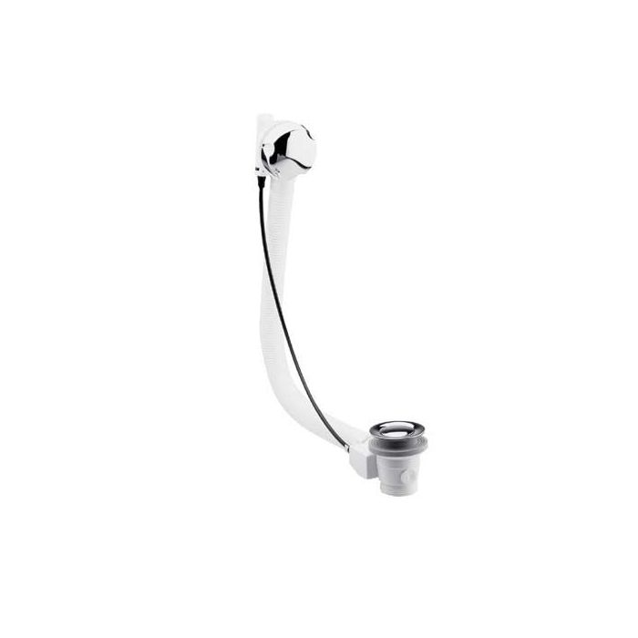 Roca pop-up bath waste and over flow kit Chrome Plated 