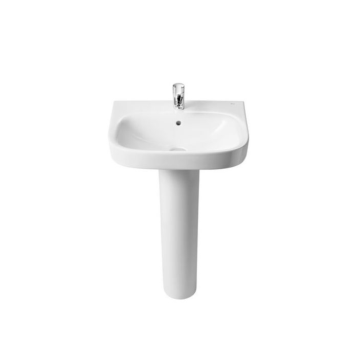 Roca Debba one tap hole basin 500mm White 