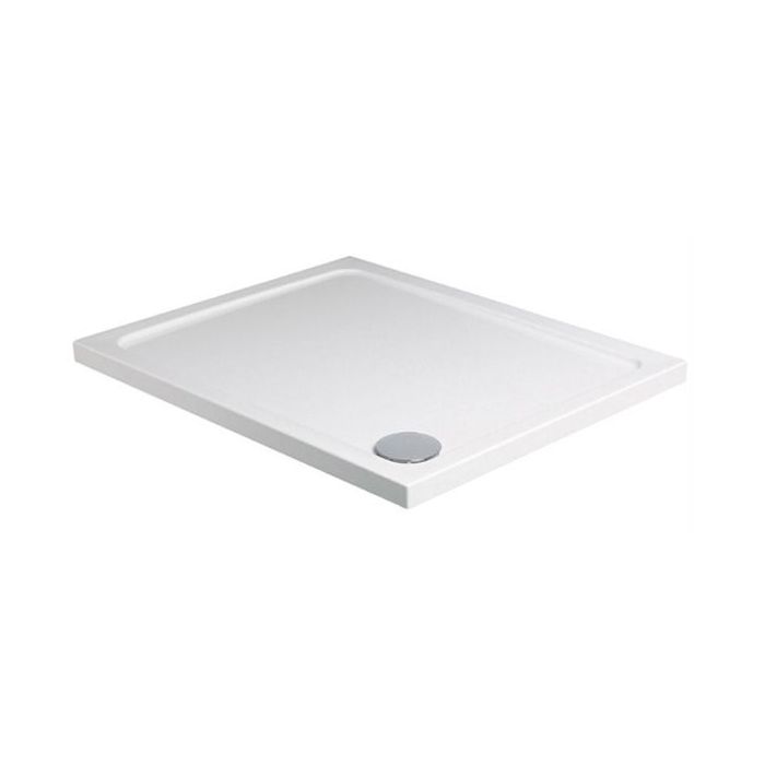 Just Trays Fusion shower tray with 4 upstands 1600 x 800mm White 