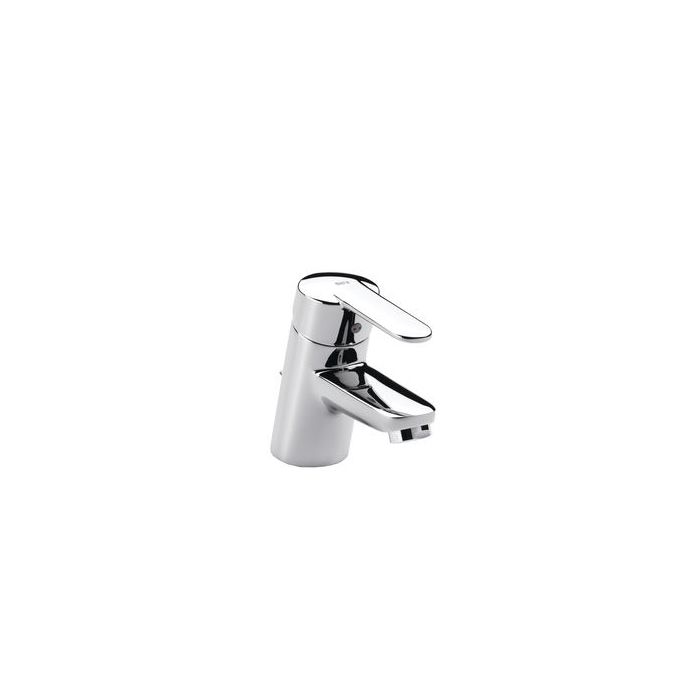 Roca V2 basin mixer tap excluding waste Chrome Plated 