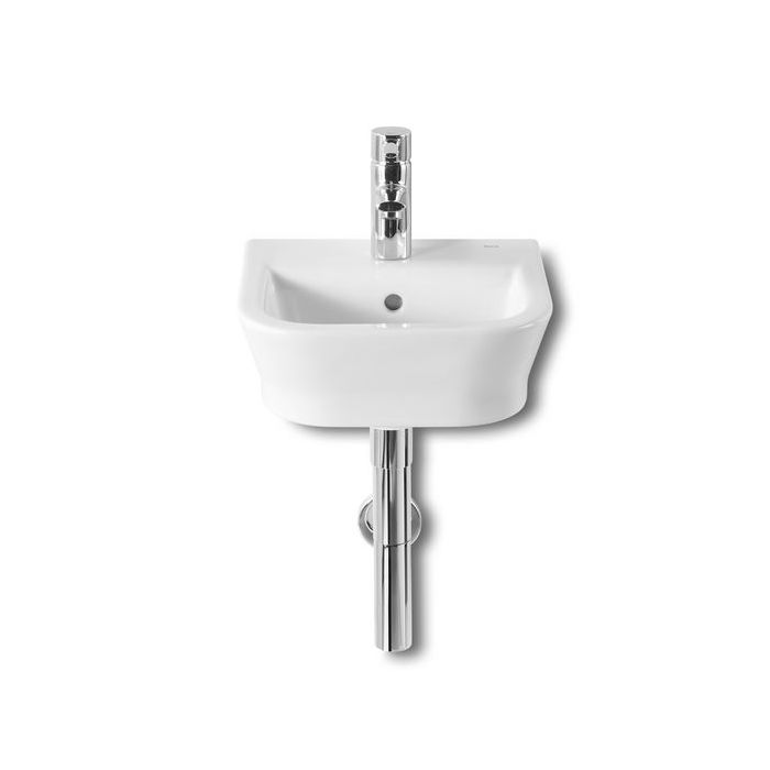 Roca The Gap one tap hole cloakroom/countertop basin 350mm White 