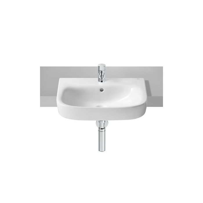 Roca Debba one tap hole semi recessed basin 520mm x 400mm 