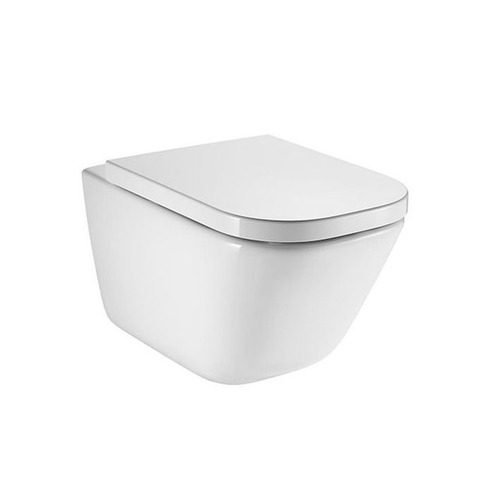 Roca The Gap wall hung clean rim pan White (1) 