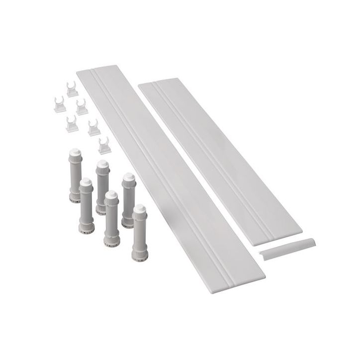 Mira Flight Low extended quadrant shower tray riser kit 