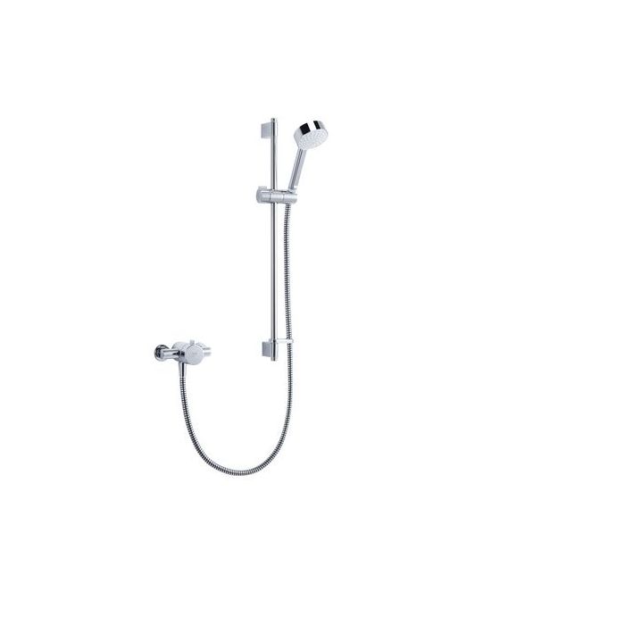 Mira Minilite exposed mini mixing valve with magniflow Chrome 