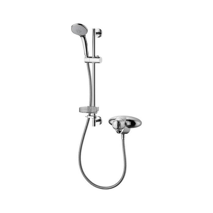 Ideal Standard Trevi CTV exposed variable thermostatic mixer shower with kit 