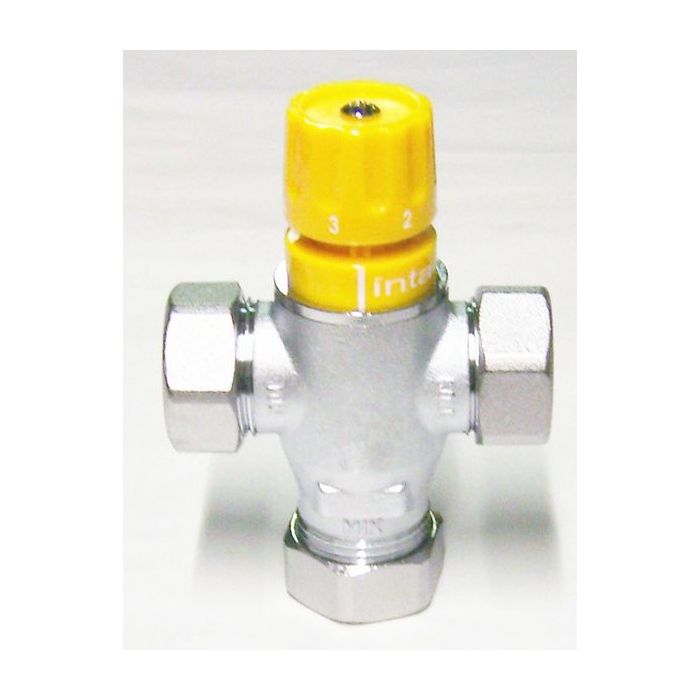 Intatec Solar thermostatic mixer valve 22mm 