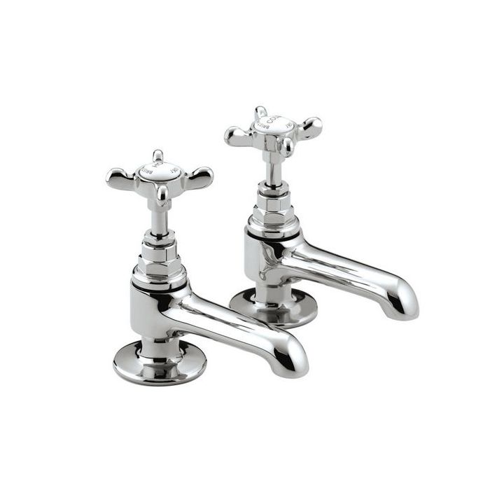 Bristan N 1/2 C CD 1901 BASIN PILLAR TAPS CHROME