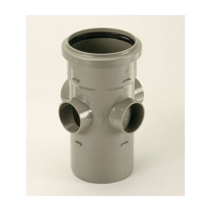 Center Universal Boss Pipe 110 Mm Grey
