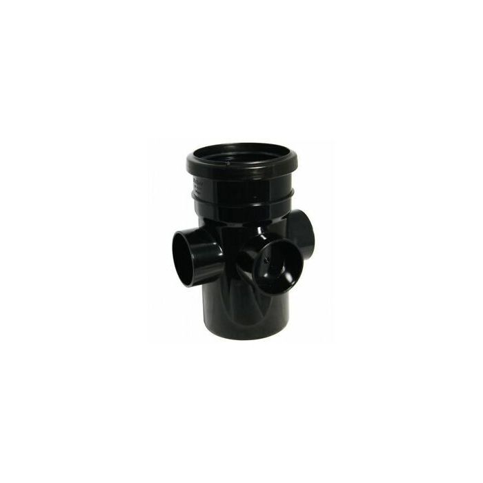 Center Universal Boss Pipe 110 Mm Black