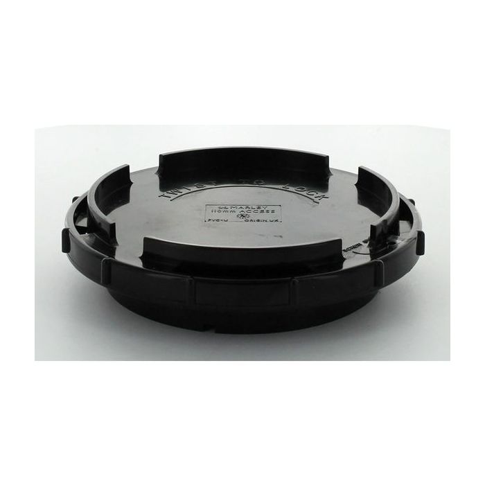 Center Access Cap 110 Mm Black