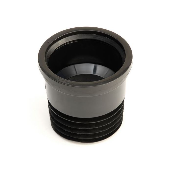 Center Soil To Drain Adaptor 110 Mm Black