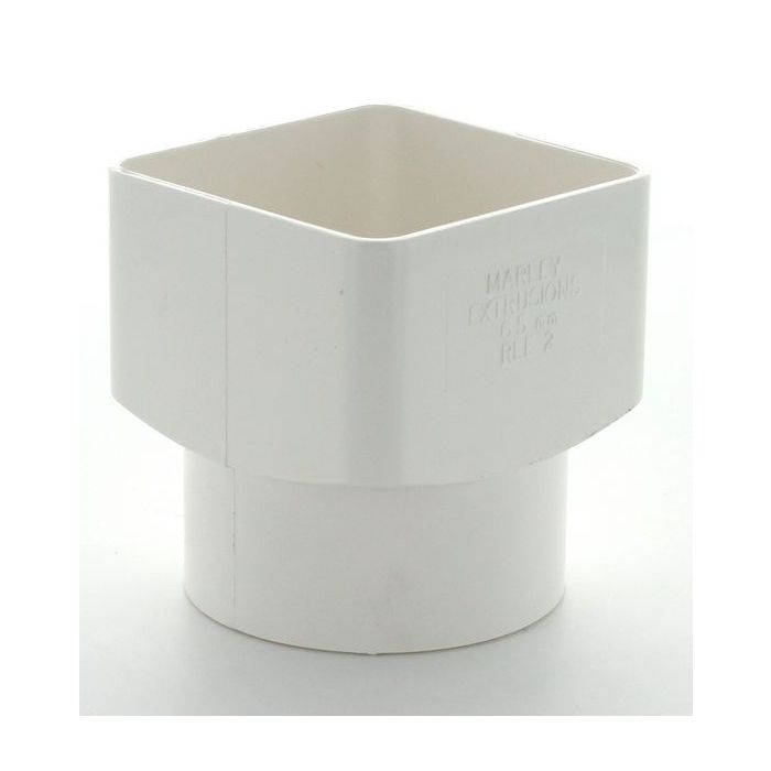 65Mm Sq To 68Mm Rd Drain Adaptor Rle2:W