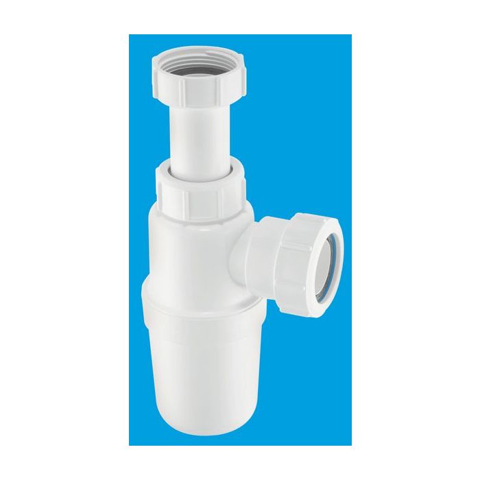 Mcalpine Aa10 Seal Bottle Trap Adjustable Inlet 1.25 X 3