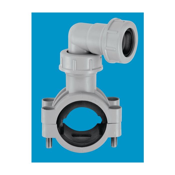 Mcalpine Pipe Clamp Grey 1.5 X 25Mm X 22Mm