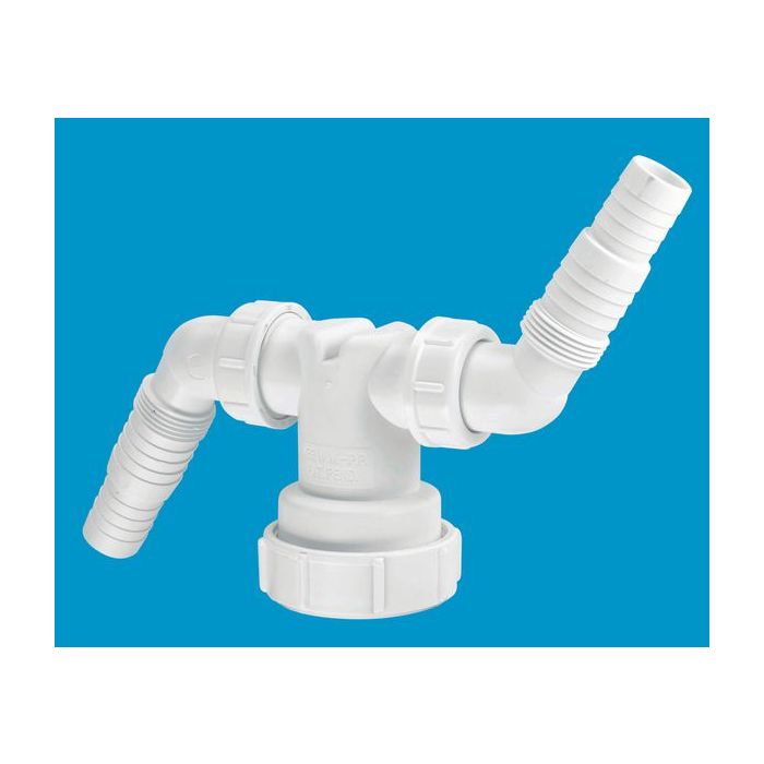 Mcalpine V33wm Twin Discharge Stand-Pipe Connector