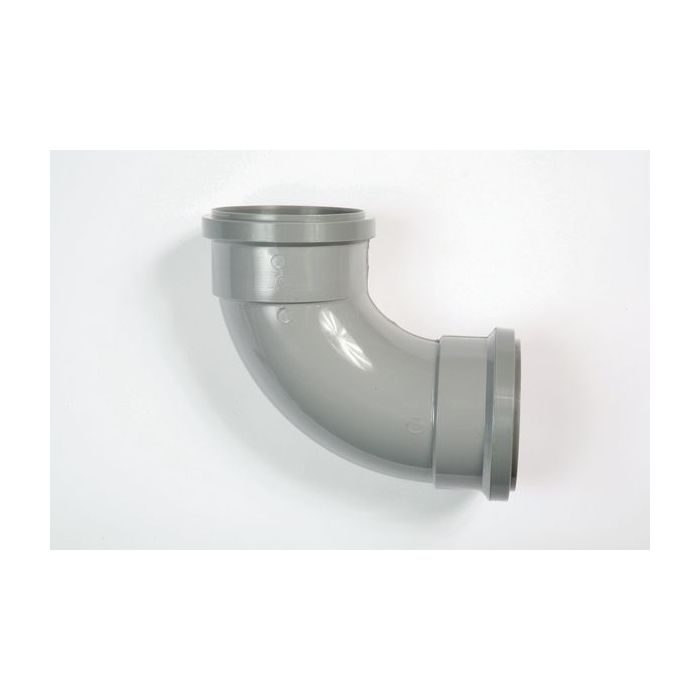 Polypipe 110Mm X 92.1/2Deg Double Socket Bend Sb417:G