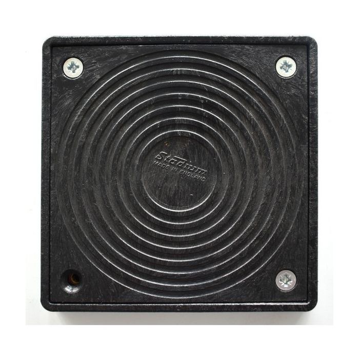 Plastic Sealing Plate Black 6X6 Bm81/1