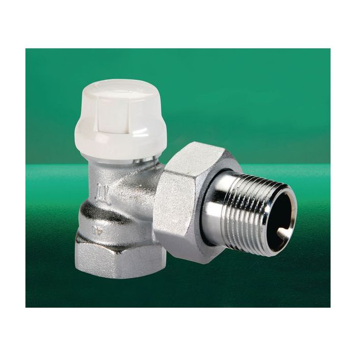 Crane D887 Angle Lockshield Rad Valve 15