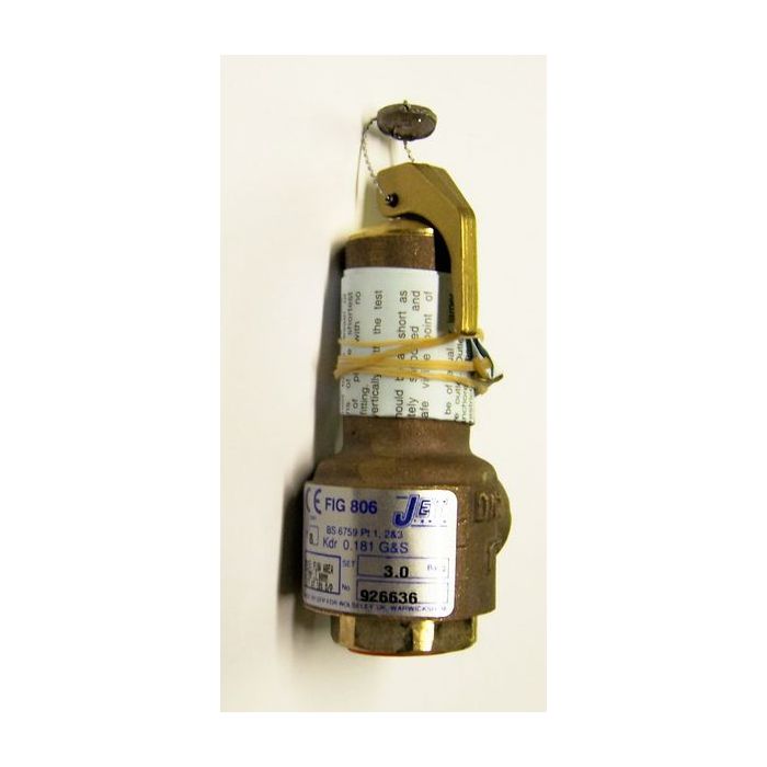 Jet 806 Safety Valve Set At 3 Bar 15