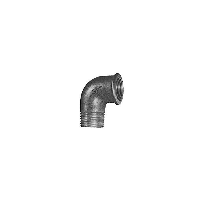 Black Mall M&F Elbow-152 1 1/2