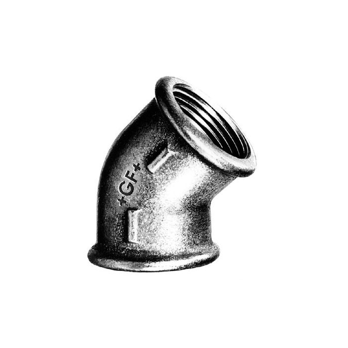 Black Mall 45 Deg Elbow-155 2