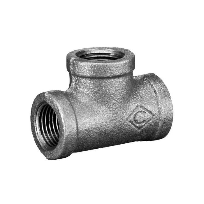 Black Mall Sq Tee-161 1 X 3/4