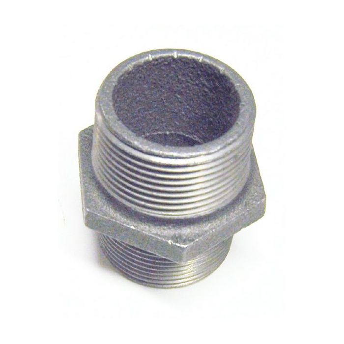 Gf-280 Hex Nipple -Blk 1 1/4