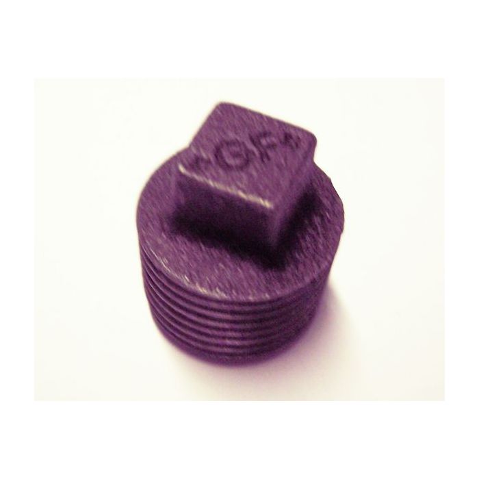 George Fischer -291 Plug (Hollow)-Blk 1/2