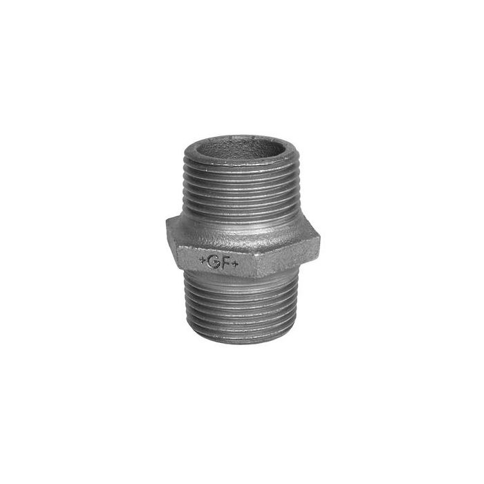 Gf-280 Hex Nipple -Galv 1/2