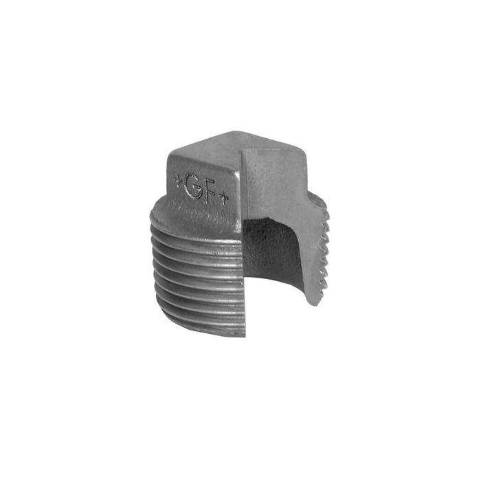 Gf-291S Plug (Solid)-Galv 3/8