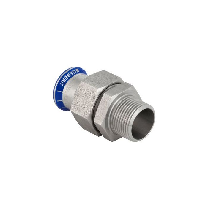 MPS SS 35360 MI STR UNION CONN    15X1/2