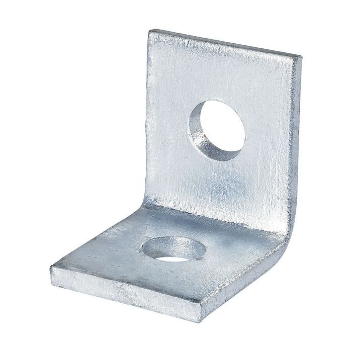 Greenaway ANGLE BRACKET-GALV-90D-1X1 HOLE-57X42MM