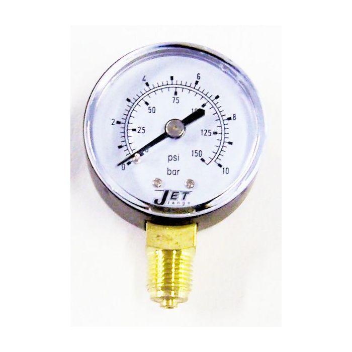 * JET 2 VERT PRESS GAUGE 0-10 BAR & PSI