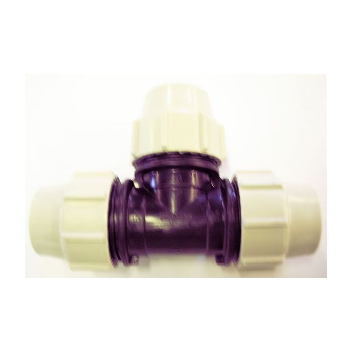 Plassone 7040 90 degree tee 50mm