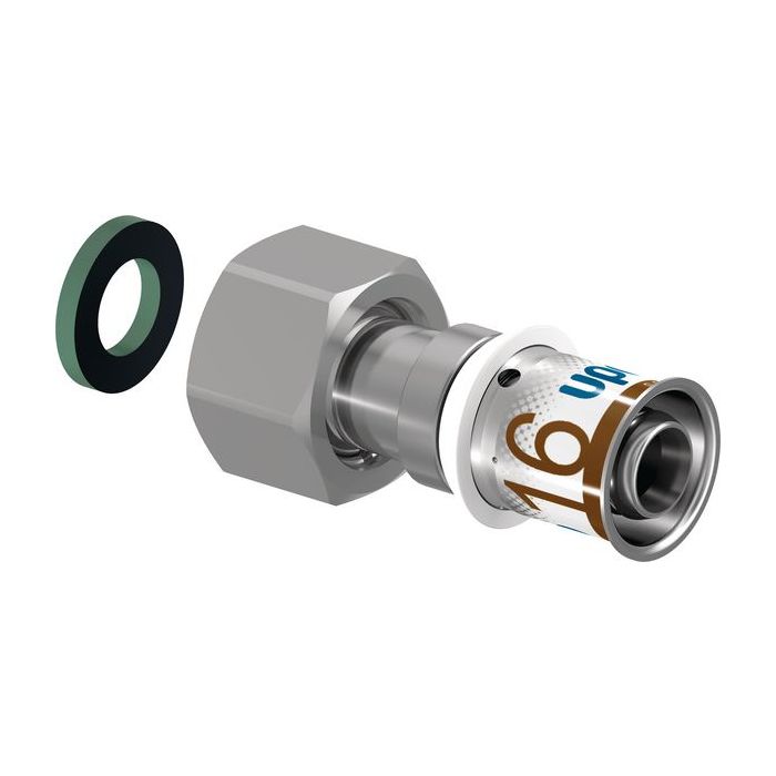 Uponor UPO S-PRESS PLS ADAP SWVL NUT 20-G1/2 IN