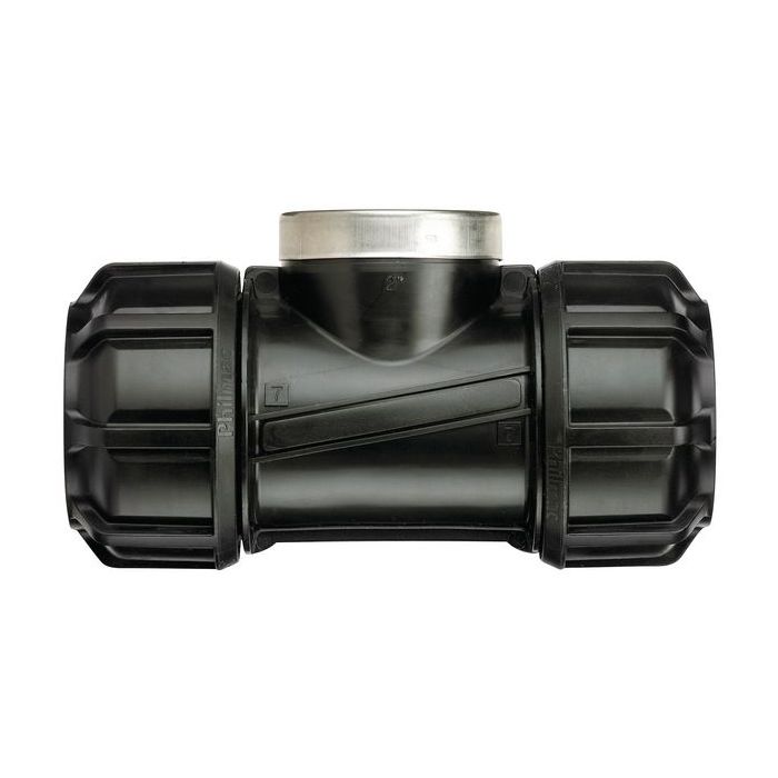 Philmac 3g metric/imperial tee pxf 9421 20x1/2