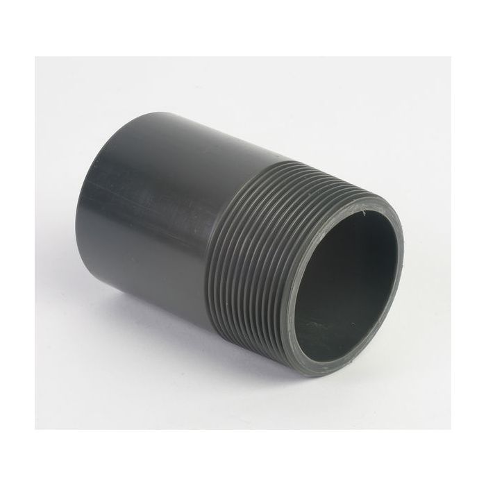 Durapipe AVF UPVC BN6 PL/BSP BARREL NIPPLE    1/2