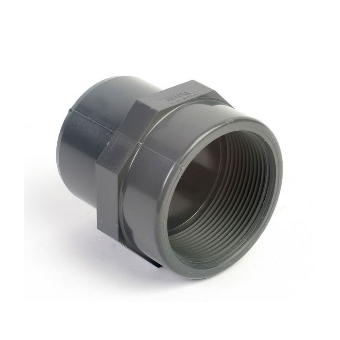AVF UPVC AF6 PL/BSP ADAPTOR          1/2