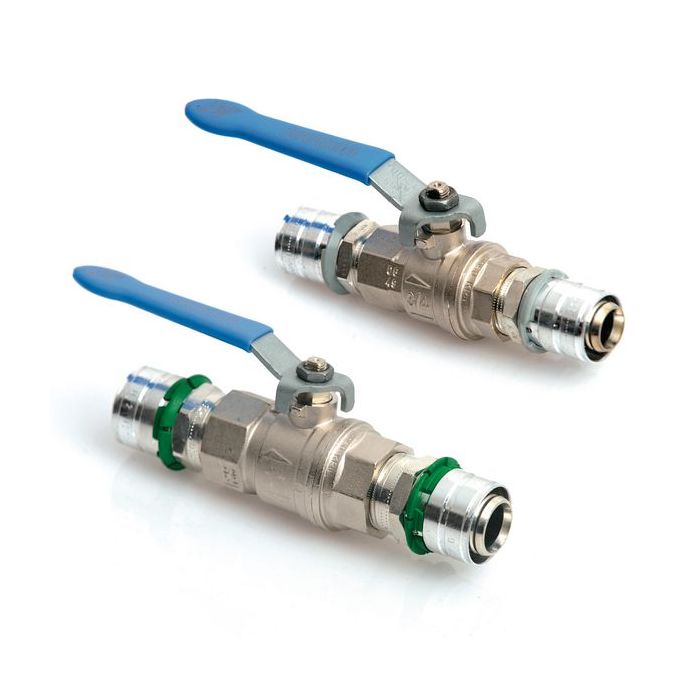 Uponor compression lever ball valve MLCP 25mm