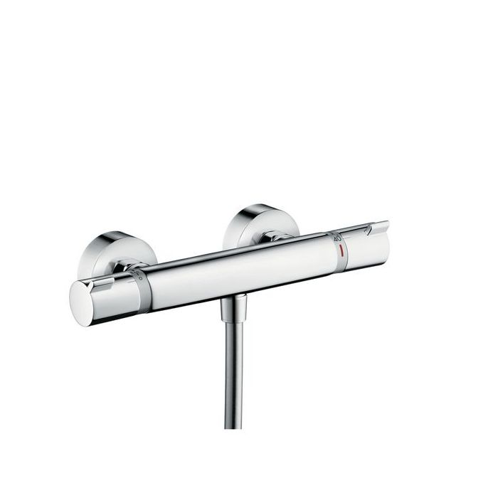 Hansgrohe Ecostat exposed thermostatic shower Chrome Plated