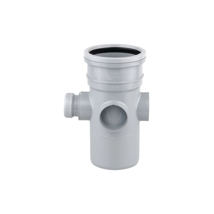 Wavin Wavin OsmaSoil boss pipe 40mm Grey