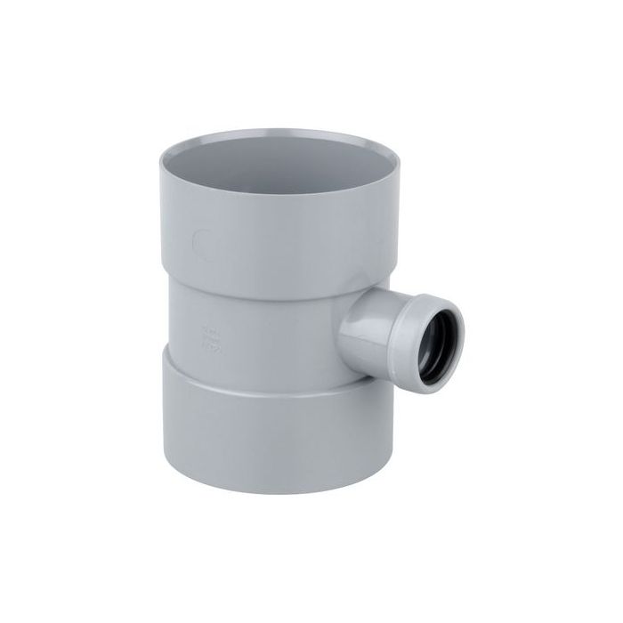 Wavin Wavin OsmaSoil single solvent boss 4" x 32mm Grey