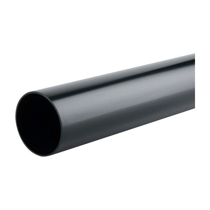 Wavin Osma RoundLine pipe 2.1/2" x 5.5mtr Black